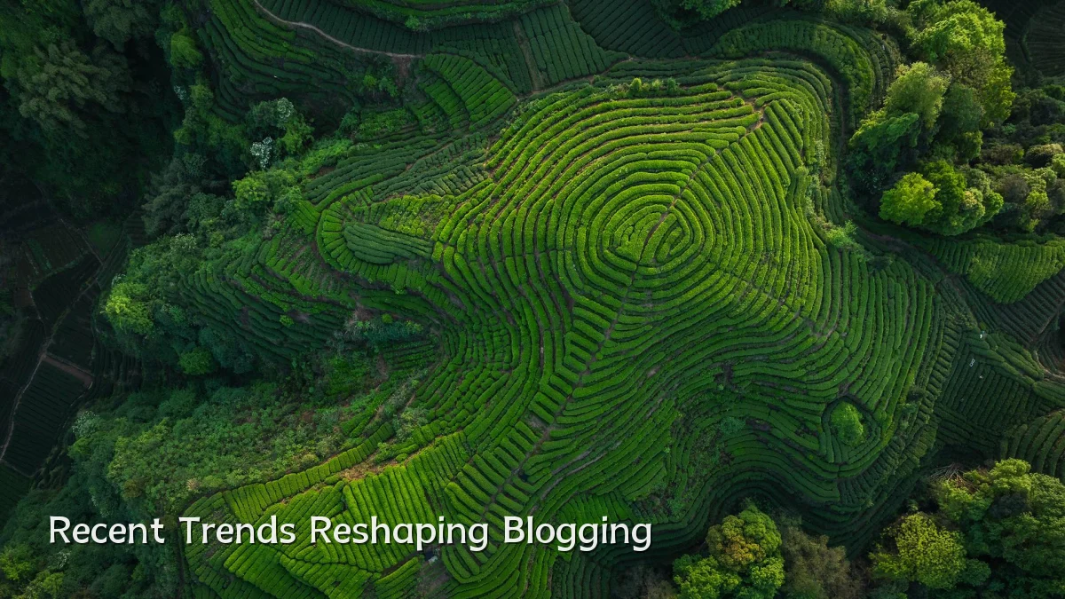 Recent Trends Reshaping Blogging