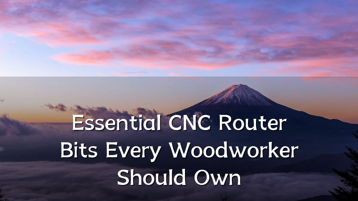 Essential CNC Router Bits Every Woodworker Should Own