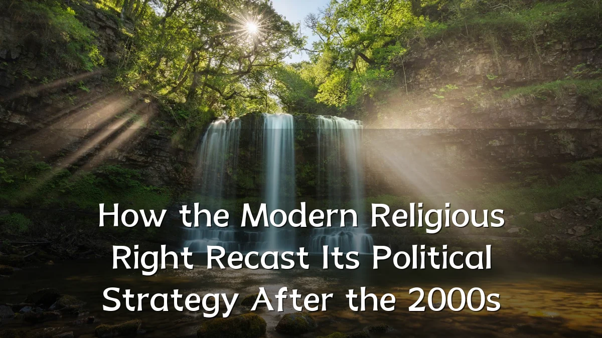 How the Modern Religious Right Recast Its Political Strategy After the 2000s