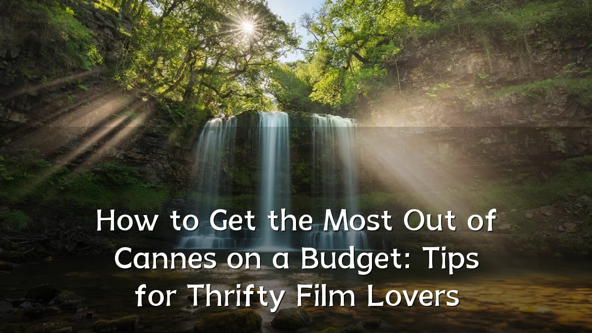 How to Get the Most Out of Cannes on a Budget: Tips for Thrifty Film Lovers