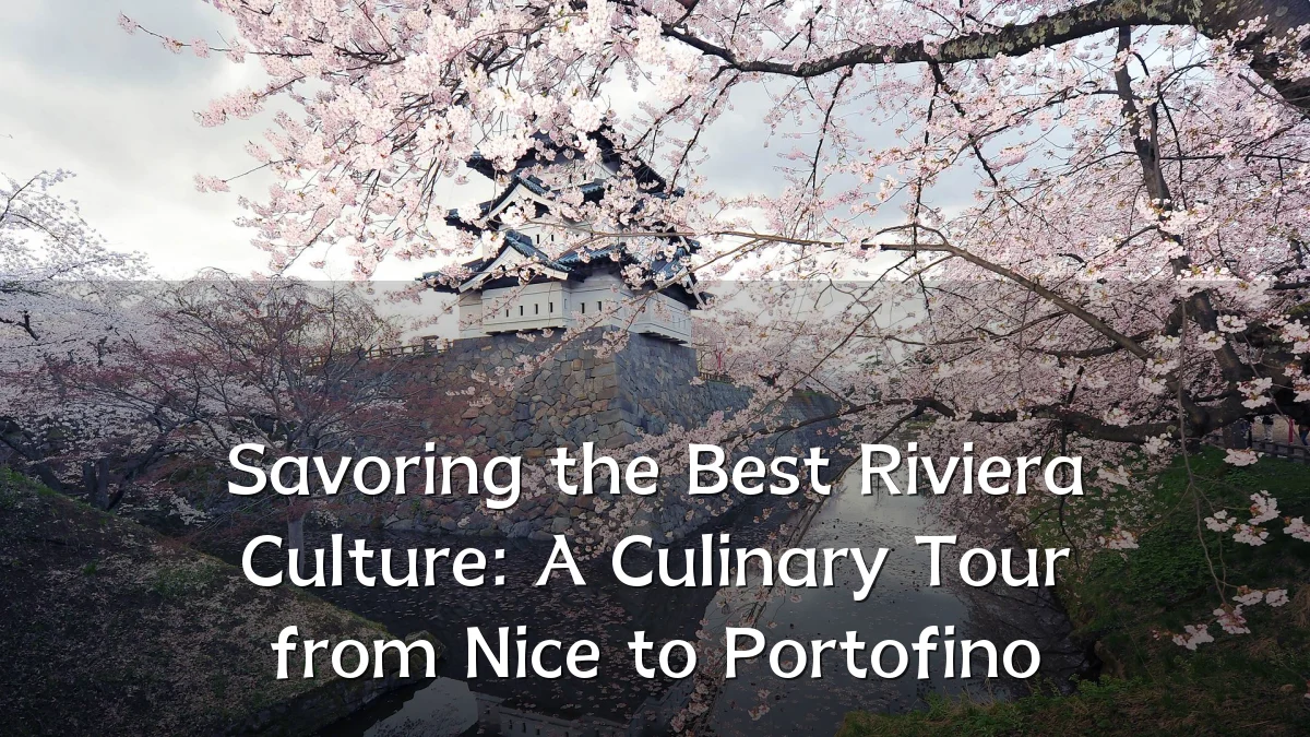 Savoring the Best Riviera Culture: A Culinary Tour from Nice to Portofino