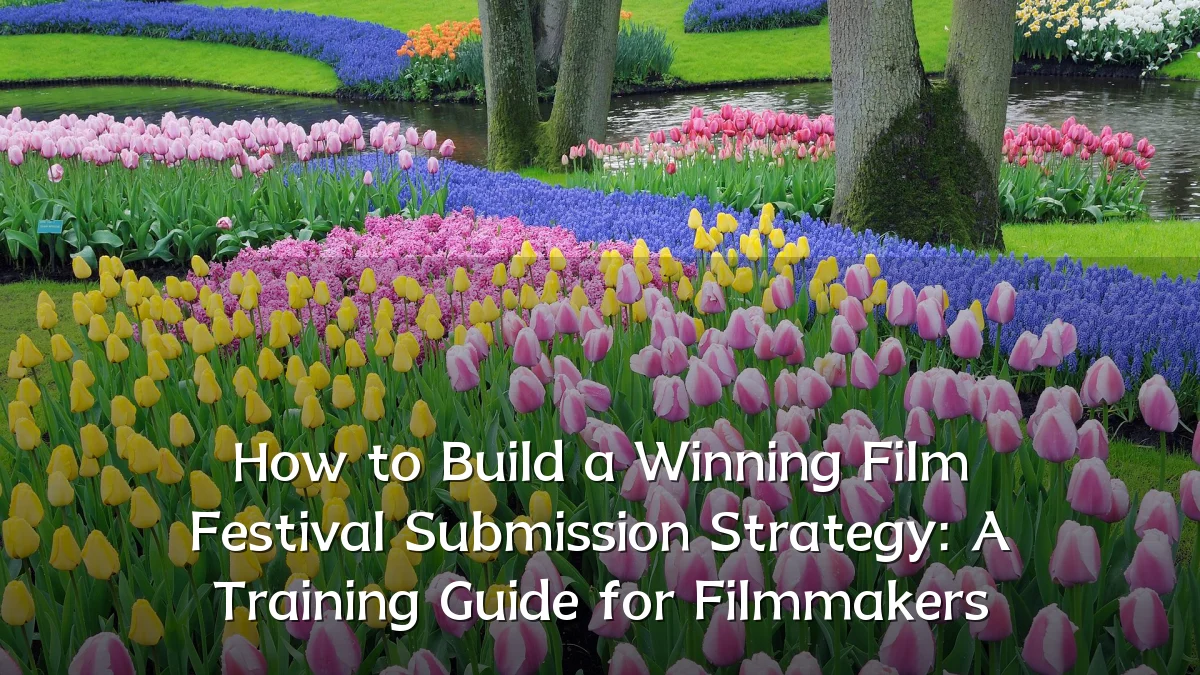 How to Build a Winning Film Festival Submission Strategy: A Training Guide for Filmmakers
