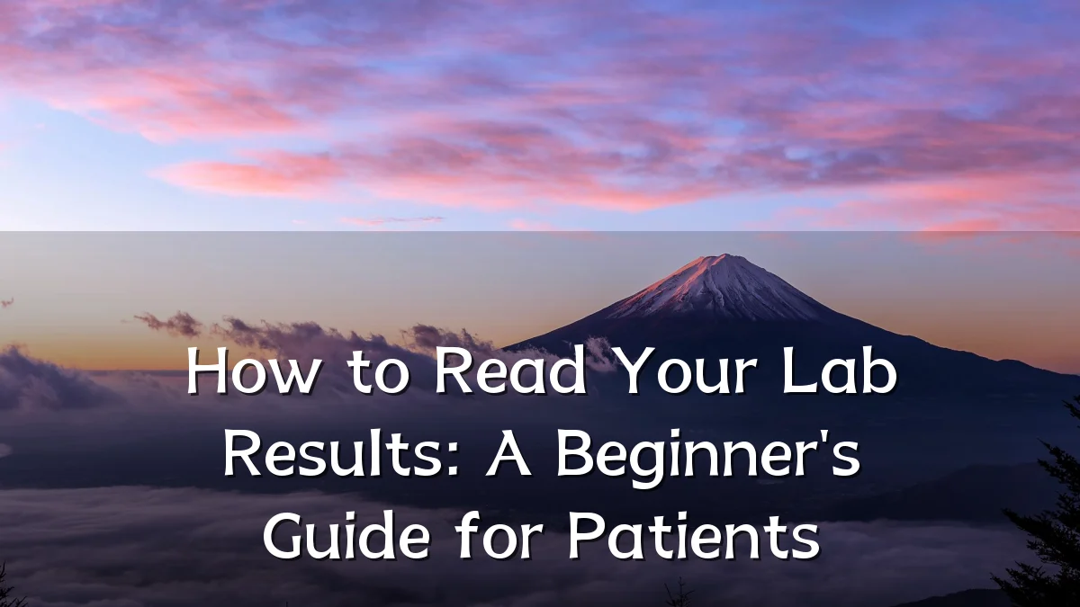 How to Read Your Lab Results: A Beginner's Guide for Patients