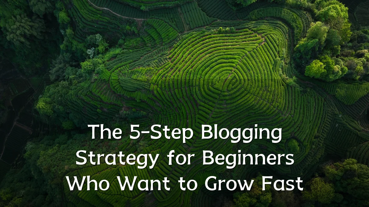 The 5-Step Blogging Strategy for Beginners Who Want to Grow Fast