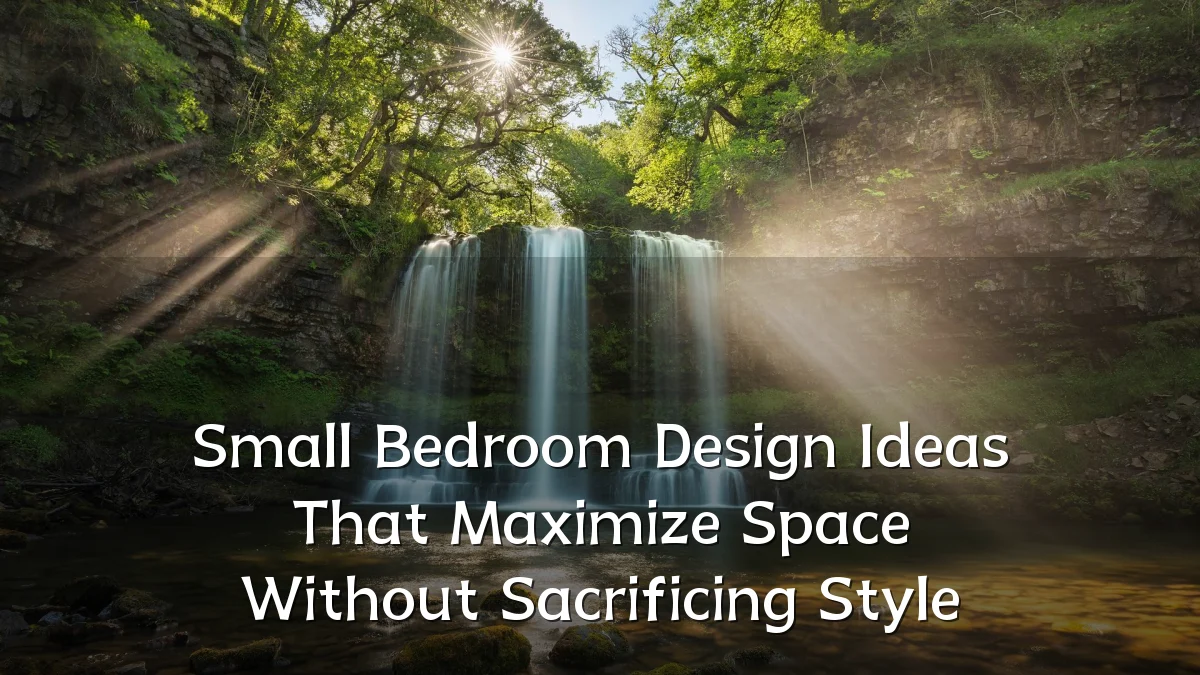 Small Bedroom Design Ideas That Maximize Space Without Sacrificing Style